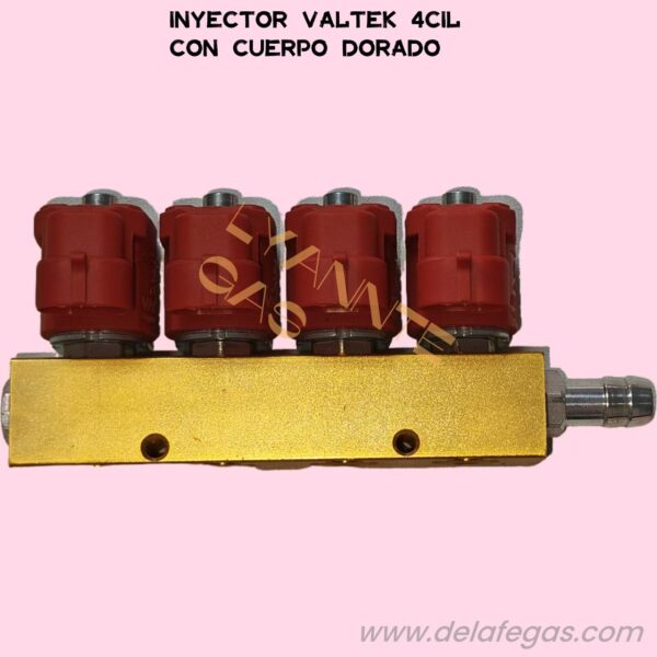 INYECTOR 4CIL VALTEK RIEL DORADO VITON O-RING